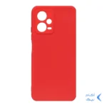 قاب TPU داخل مخمل درجه یک Xiaomi Redmi Note 12 5G / Poco X5 - قرمز