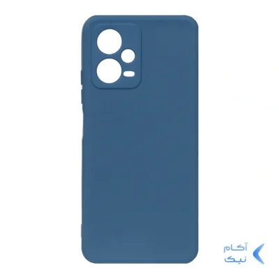 قاب TPU داخل مخمل درجه یک Xiaomi Redmi Note 12 5G / Poco X5 - سرمه ای
