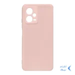 قاب TPU داخل مخمل درجه یک Xiaomi Redmi Note 12 5G / Poco X5 - گلبهی