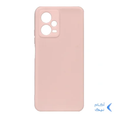قاب TPU داخل مخمل درجه یک Xiaomi Redmi Note 12 5G / Poco X5 - گلبهی