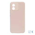 قاب TPU داخل مخمل درجه یک Honor X5 - گلبهی