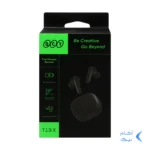 ایرفون بی سیم QCY مدل T13 X - مشکی (گارانتی 18 ماهه شرکتی)