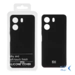 قاب نیو سیلیکون محافظ لنزدار RFF مدل Xiaomi Redmi 13C / Poco C65 - مشکی (پک دار)