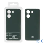 قاب نیو سیلیکون محافظ لنزدار RFF مدل Xiaomi Redmi 13C / Poco C65 - سبز تیره (پک دار)