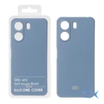 قاب نیو سیلیکون محافظ لنزدار RFF مدل Xiaomi Redmi 13C / Poco C65 - آبی فیلی (پک دار)