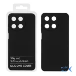 قاب نیو سیلیکون محافظ لنزدار RFF مدل Realme 11 4G - مشکی (پک دار)