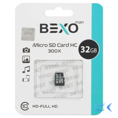 BEXO 300X microSDXC UHS-I U1 Class10 - 32GB (گارانتی داده پردازی آواتک)