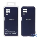 قاب نیو سیلیکون محافظ لنزدار RFF مدل Samsung Galaxy A22 4G / M22 / M32 4G / F22 - سرمه ای (پک دار)