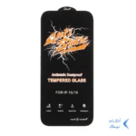 محافظ صفحه نمایش شیشه ای Apple iphone 16 - Full Cover Anti Static Mietubl (بدون پک) - مشکی