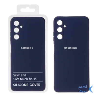 قاب نیو سیلیکون محافظ لنزدار RFF مدل Samsung Galaxy A05s / M14 4G / F14 4G - سرمه ای (پک دار)