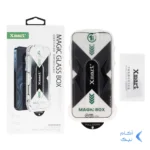 محافظ صفحه نمایش شیشه ای اورجینال XMART - Magic Glass Box مدل Apple iPhone 13 / iPhone 13 Pro / iPhone 14 / 16e (پک دار)