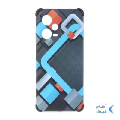 قاب طرح دار بامپردار Xiaomi Redmi Note 12 Pro 5G - طرح 6018