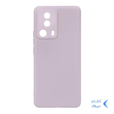 قاب TPU داخل مخمل درجه یک Xiaomi Mi 13 Lite - بنفش روشن