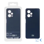 قاب نیو سیلیکون محافظ لنزدار RFF مدل Xiaomi Redmi Note 12 Pro 5G - سرمه ای (پک دار)