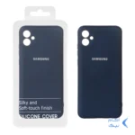 قاب نیو سیلیکون محافظ لنزدار RFF مدل Samsung Galaxy A04e / M04 / F04 - سرمه ای (پک دار)