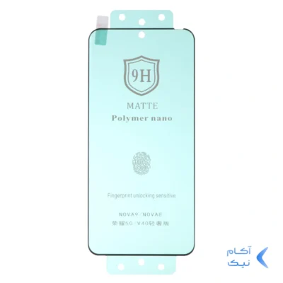 محافظ صفحه نمایش مات Full Cover Polymer nano مدل Honor 50 / Nova 9 / Nova 8