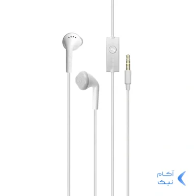 هندزفری با سیم سرکارتنی Samsung مدل GH59 - سفید - DST (گارانتی شش ماهه)