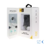 شارژر دیواری فست و PD دو پورت JBQ مدلSmart Chip+ HC-740 40W - مشکی (گارانتی یکساله رصاصی)