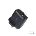 شارژر دیواری فست و PD دو پورت JBQ مدل HC-765 65W - مشکی (گارانتی یکساله رصاصی)