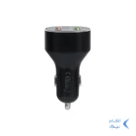 شارژر فندکی فست دو پورت JBQ مدل C-65 33W همراه با کابل آیفون - مشکی (گارانتی یکساله رصاصی)