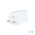 شارژر دیواری فست دو پورت JBQ مدل HC-30w 30W همراه با کابل Type-C To Lightning - سفید (گارانتی یکساله رصاصی)
