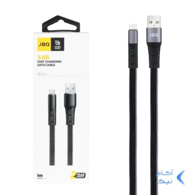 کابل شارژ فست اندروید JBQ مدل CA-620 - مشکی (گارانتی یکساله رصاصی)
