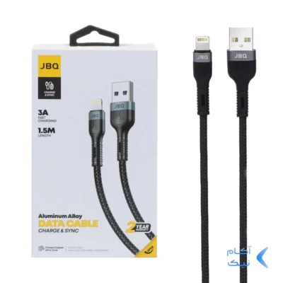 کابل شارژ 1.5 متری فست آیفون JBQ مدل CA-730 - مشکی (گارانتی یکساله رصاصی)