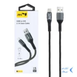 کابل شارژ 1.5 متری فست آیفون JBQ مدل DT-01 - مشکی (گارانتی یکساله رصاصی)