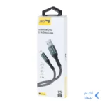 کابل شارژ 1.5 متری فست اندروید JBQ مدل DT-01 - مشکی (گارانتی یکساله رصاصی)
