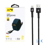 کابل شارژ 3 متری فست آیفون JBQ مدل CA-111 - مشکی (گارانتی یکساله رصاصی)