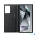 کیف هوشمند اورجینال سامسونگ Smart View Wallet Case مدل Samsung Galaxy S24 Ultra - مشکی (پک دار)