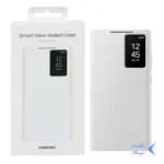 کیف هوشمند اورجینال سامسونگ Smart View Wallet Case مدل Samsung Galaxy S24 Ultra - سفید (پک دار)