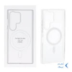 قاب شفاف Samsung Galaxy S24 Ultra با قابلیت شارژ MagSafe (پک دار)