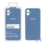 قاب سیلیکونی پاک کنی اورجینال درجه یک Samsung Galaxy A05 / M05 / F05 - آبی تیره (پک دار)