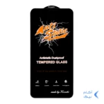 محافظ صفحه نمایش شیشه ای Iphone X Max / XS Max / 11 Pro Max - Full Cover Anti Static Kizashi (بدون پک) - مشکی