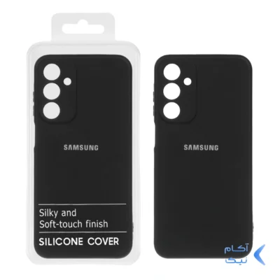 قاب نیو سیلیکون محافظ لنزدار RFF مدل Samsung A25 5G - مشکی (پک دار)