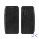 کیف موبایل مغناطیسی محافظ لنزدار Xiaomi Mi 12 / Mi 12X - مشکی