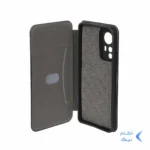 کیف موبایل مغناطیسی محافظ لنزدار Xiaomi Mi 12 / Mi 12X - مشکی