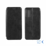 کیف چرمی موبایل مغناطیسی حصیری Samsung Galaxy M52 - مشکی