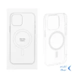 قاب شفاف Apple iPhone 15 Pro با قابلیت شارژ MagSafe (پک دار)