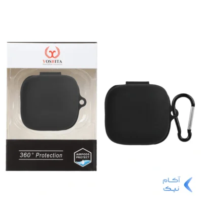 کاور ایرفون سیلیکونی Yoshita مدل QCY T13 ANC - مشکی (پک دار)