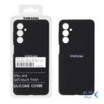 قاب سیلیکونی پاک کنی اورجینال درجه یک Samsung Galaxy M54 / F54 - مشکی (پک دار)