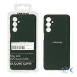 قاب سیلیکونی پاک کنی اورجینال درجه یک Samsung Galaxy M54 / F54 - سبز تیره (پک دار)