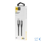 کابل شارژ 1.2 متری فست آیفون JBQ مدل CA-612 - مشکی (گارانتی یکساله رصاصی)