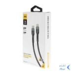 کابل شارژ 1.5 متری PD و فست JBQ Type-C to Type-C مدل CA-720 - مشکی (گارانتی یکساله رصاصی)