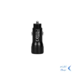 شارژر فندکی فست و PD دو پورت JBQ مدل CC-P8 45W همراه با کابل Type-C to Lightning - مشکی (گارانتی یکساله رصاصی)