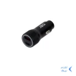شارژر فندکی فست و PD دو پورت JBQ مدل CC-P8 45W همراه با کابل Type-C to Lightning - مشکی (گارانتی یکساله رصاصی)