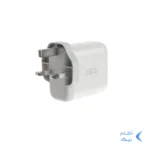 شارژر دیواری فست و PD دو پورت JBQ مدل HC-745 45W - سفید (گارانتی یکساله رصاصی)