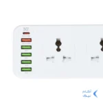 چندراهی برق JBQ مدل SC10610 - سفید (گارانتی یکساله رصاصی)