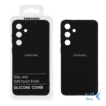 قاب نیو سیلیکون محافظ لنزدار RFF مدل Samsung Galaxy S24 plus - مشکی (پک دار)